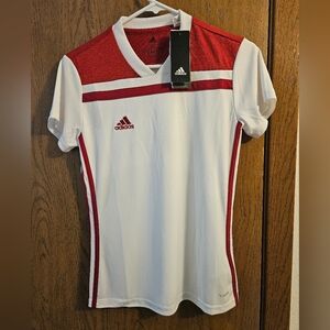 NWT Adidas Regista 18 Jersey White/Power Red X-Small pullover Size XS